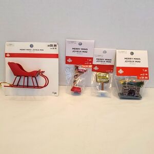 🎁Christmas Miniture Craft Items